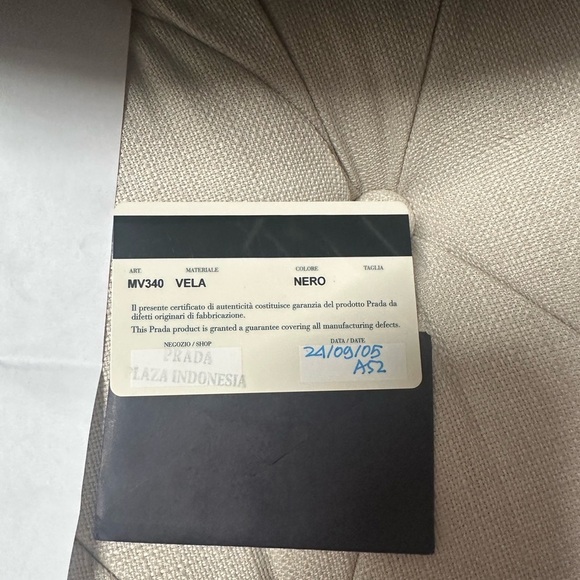 Prada Cervo Black Leather Hobo Bag with Dual Handles - Picture 12 of 14